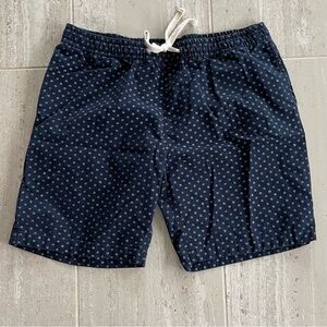 J. Crew Navy Geometric Shorts